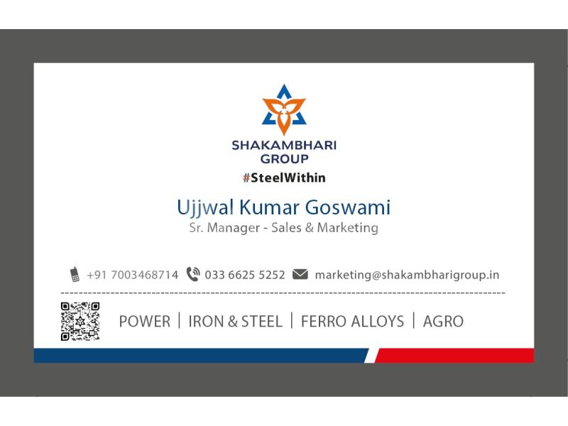 Company Profile & Company Name With Elegant TMT